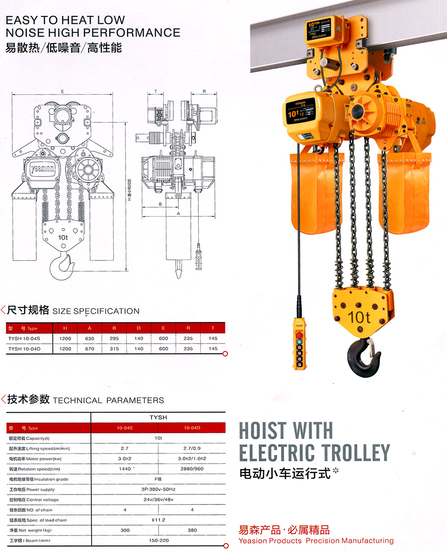 10T電動(dòng)小車運(yùn)行式--